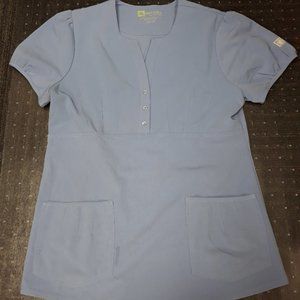 Marvella By White Cross Womens Blue Blouse Shirt Size XS